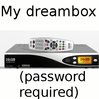 Mijn dreambox (paswoord vereist)